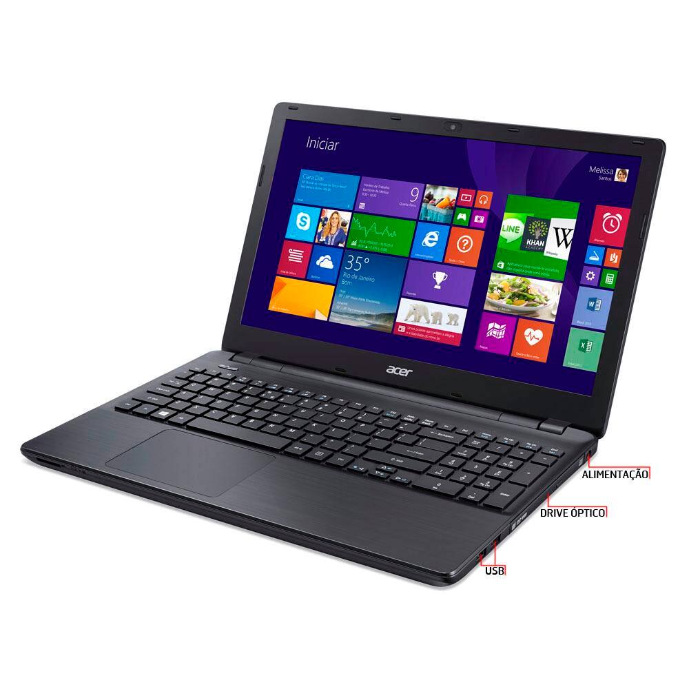 Notebook Acer Aspire E5-571-5474 com Intel® Core™ | Casas Bahia