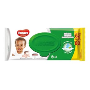 Lenços Umedecidos Turma da Mônica - 96 Unidades - Huggies