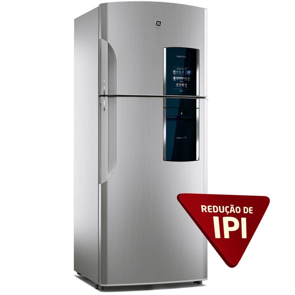 Refrigerador GE Frost Free Duplex in.genious | Casas Bahia