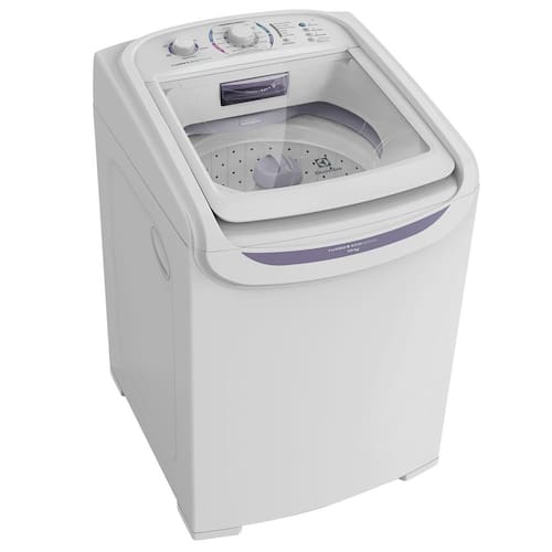 imagem-Lavadora de Roupas Electrolux 15 kg Turbo Economia LTD15 - Branca - 220v 