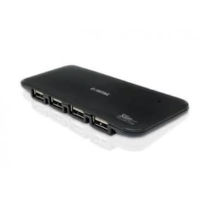 Hub USB Comtac 7 portas Slim Preto 9249