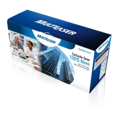 imagem-Cartucho Multilaser Toner Q2612a Preto CT12A