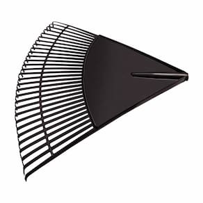Vassoura de Jardim Plástica Preto 30 Dentes sem Cabo Tramontina