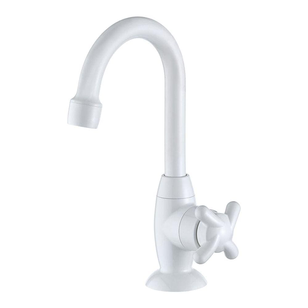 Torneira para Lavatório de Mesa Bica Alta Branca Brio 1195 F34