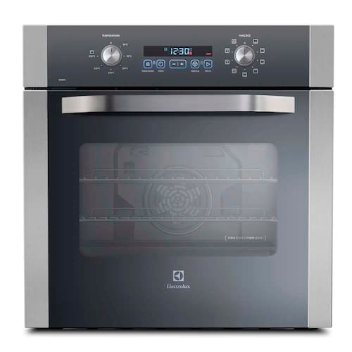 imagem-Forno de Embutir Electrolux OE8DX Blue Touch e Push and Pull Inox - 80L - 220V