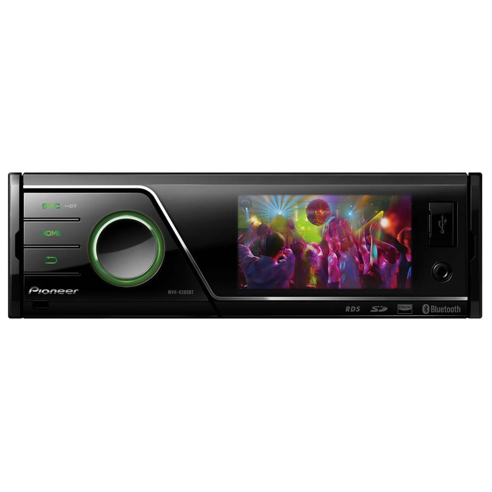 Media Receiver Pioneer MVH-8380BT com Tela 3'', Bluetooth, | Casas
