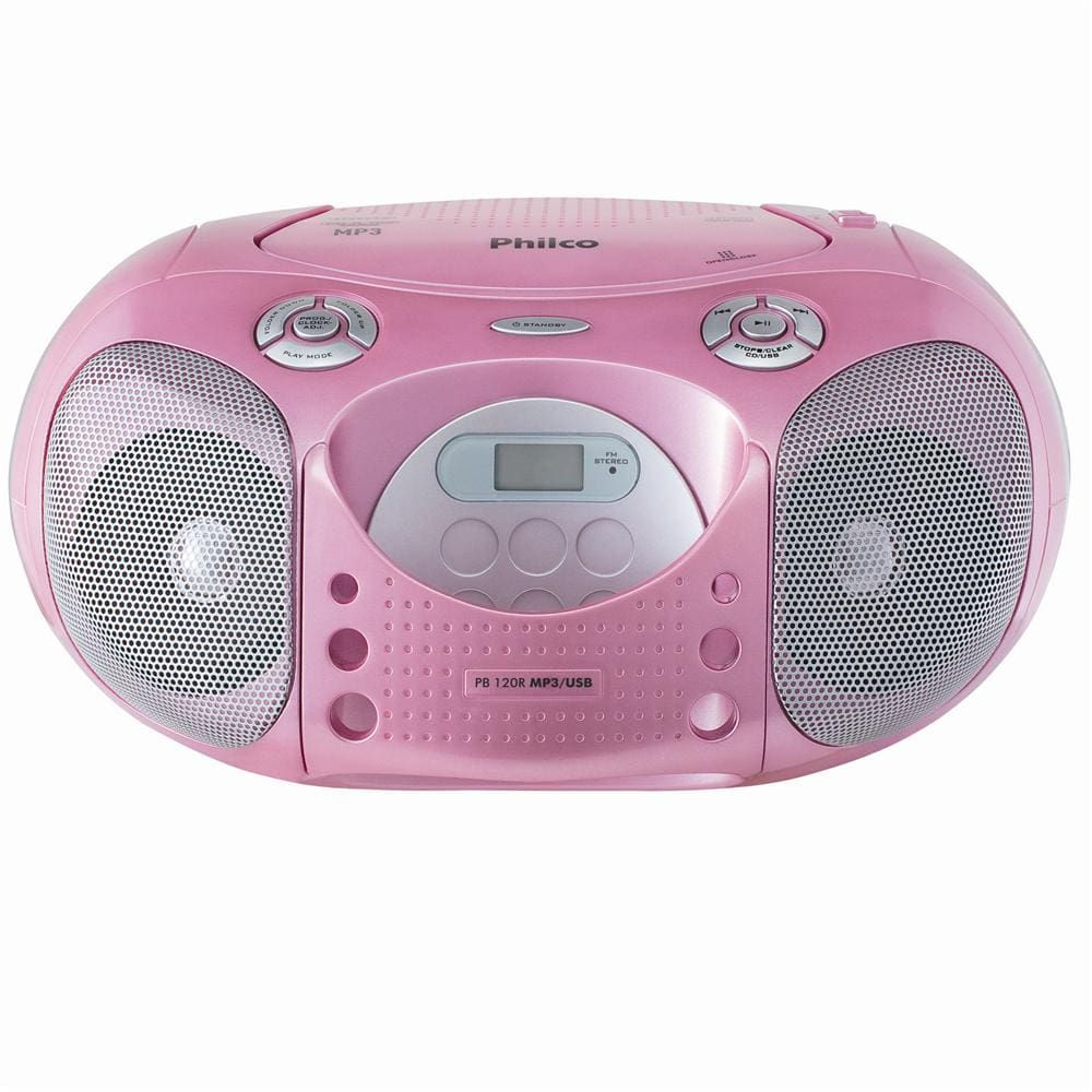 CD Player Portátil Philco PB120R c/ | Casas Bahia