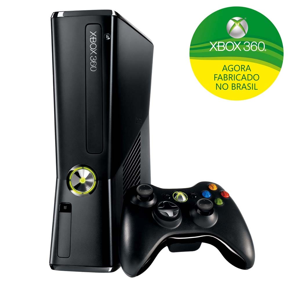 Console Microsoft Xbox 360 com 4GB de Memória | Casas Bahia