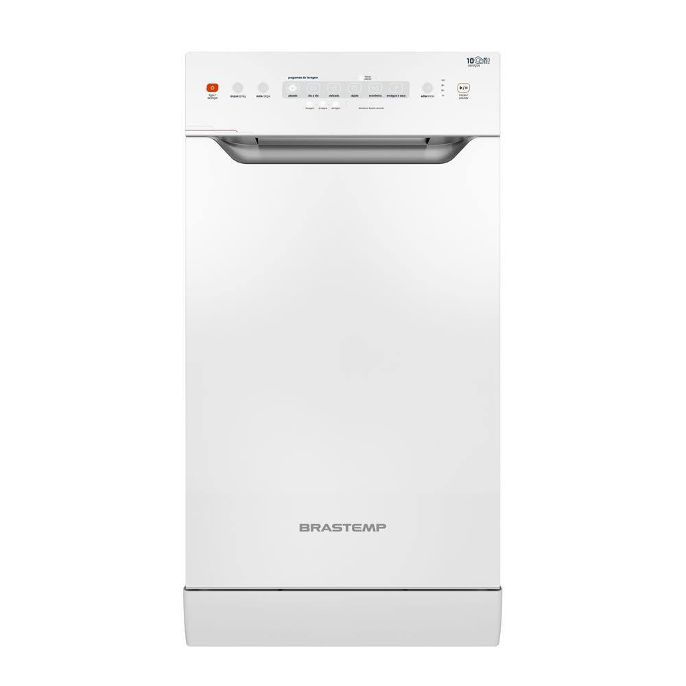 Lava-Louças Automática Brastemp BLF10AB com Painel Touch 10 Serviços - Branca - 110v