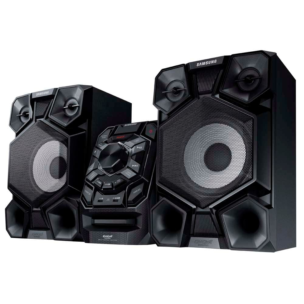 Mini System Samsung MX-J840/ZD com MP3, Duplo | Casas Bahia