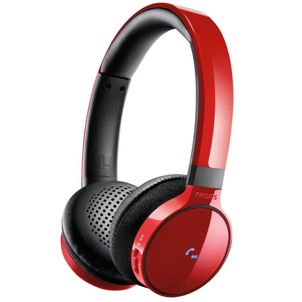 Fone de ouvido philips vermelho | Casas Bahia