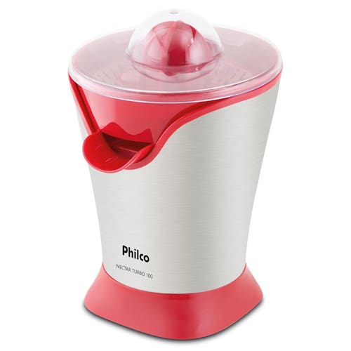 imagem-Espremedor de Frutas Philco Nectar Turbo 100 - Vermelho - 110V