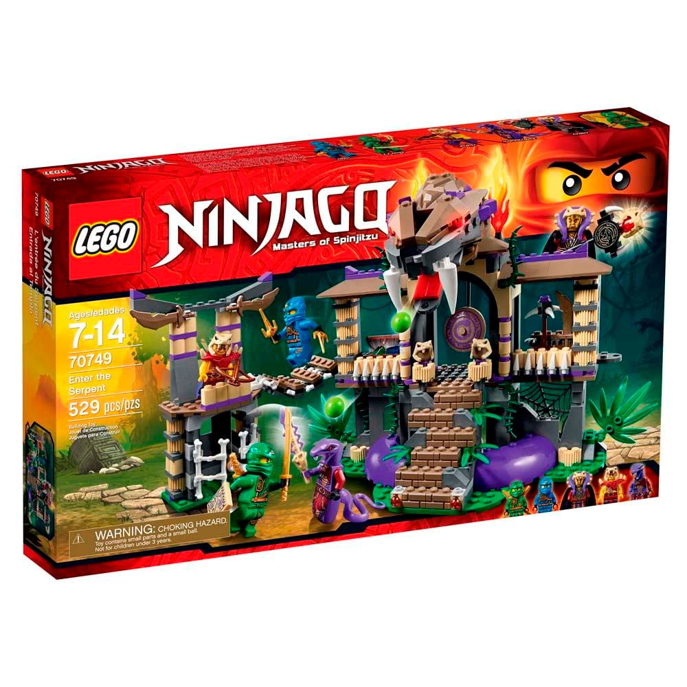 LEGO Ninjago - Entrada na Serpente - 529 | Casas Bahia