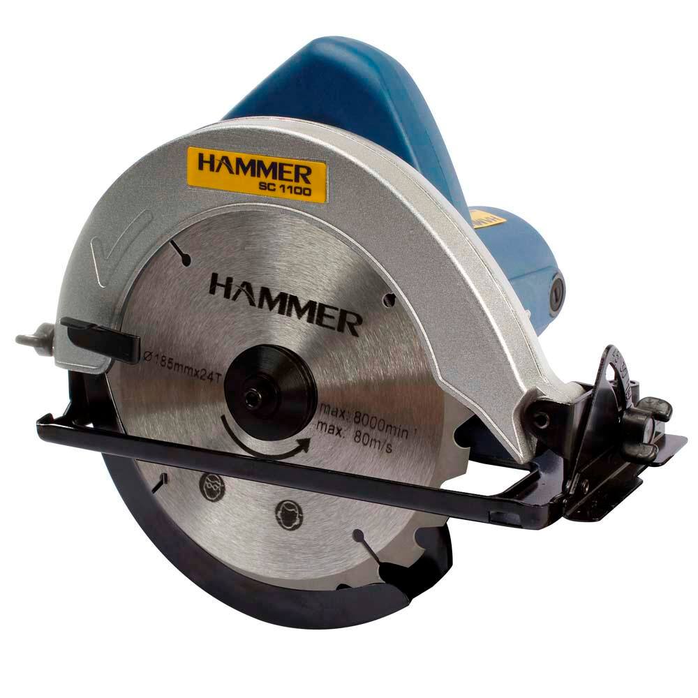 Serra Circular 185mm Hammer - 1100W - 110v