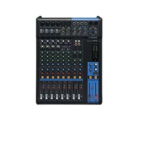 Mesa de Som MG12 Yamaha Mixer de 12 Canais 4 Entradas de Microfones Saída XLR