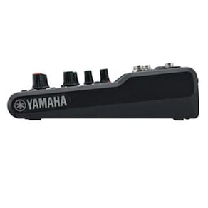 Mesa de Som Yamaha MG06 6 canais 2 Entradas de Mic Saída XLR