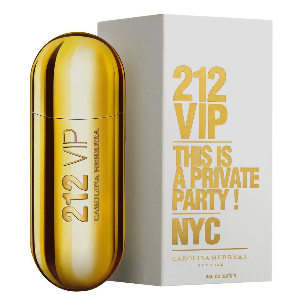 Perfume 212 Vip Eau de Parfum Feminino - Carolina Herrera - 80 ml