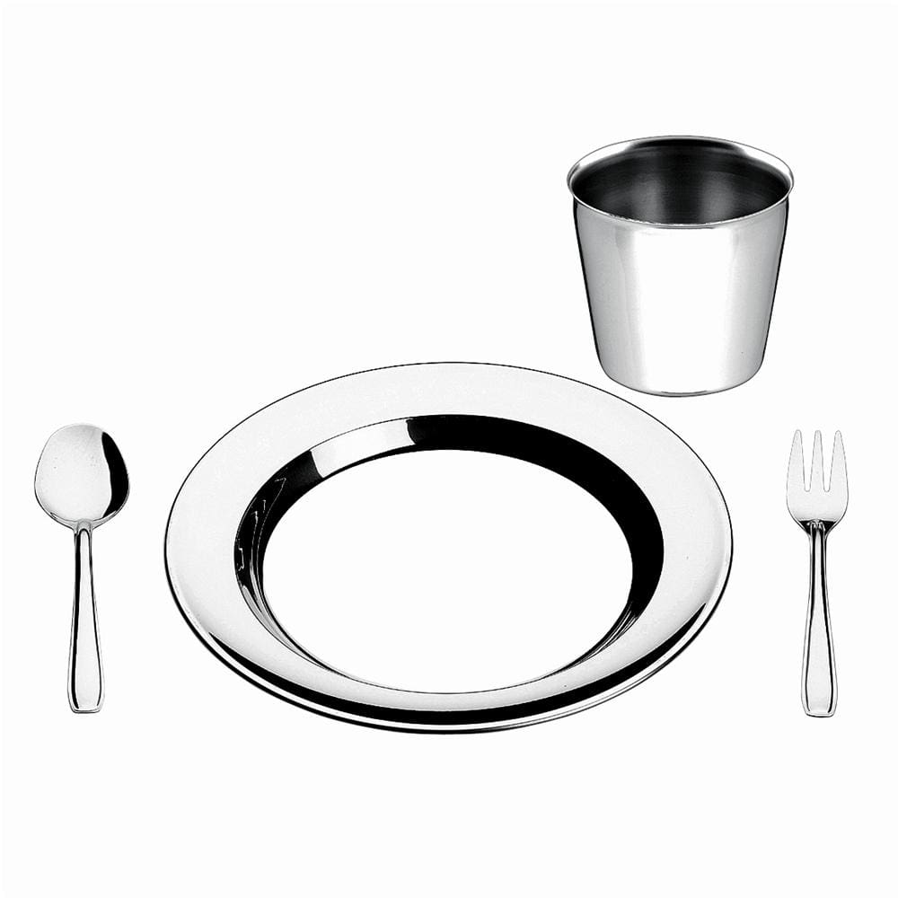 Conjunto Infantil Brinox Puppys 1700/104 em Aço Inox – 4 Peças