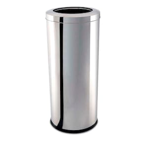 Lixeira Brinox com Aro 3033/210 em Aço Inox – 47 L
