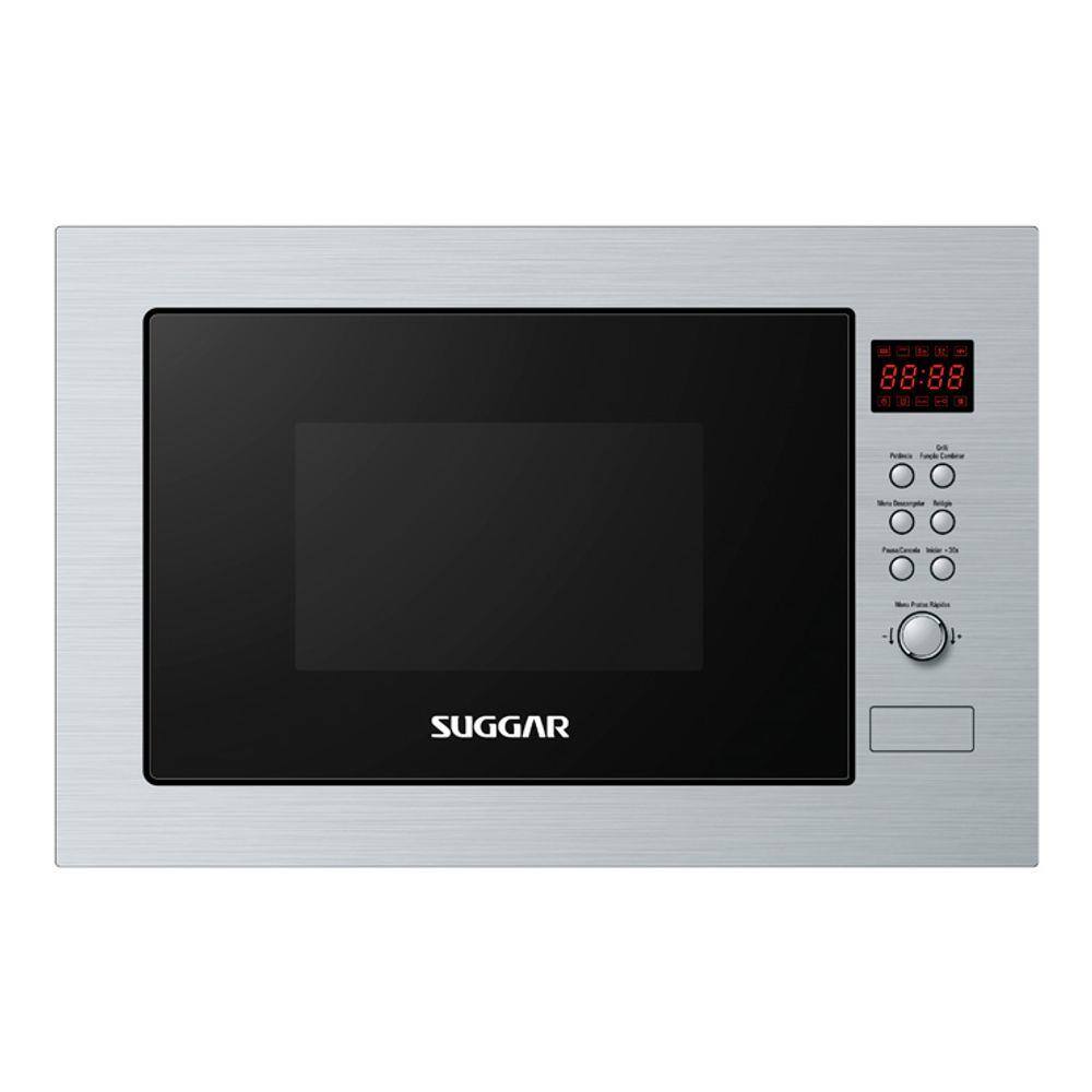 Microondas de Embutir 25 Litros Inox Suggar - 220V