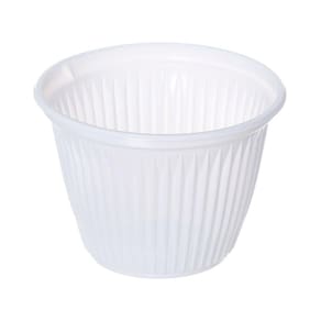 Pote de Plástico Descartável Branco de 100ml Caixa com 2000 Altacoppo