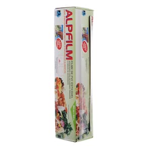 Filme de PVC Esticável para uso Semiprofissional com Trilho 380mm X 300m Alpfilm