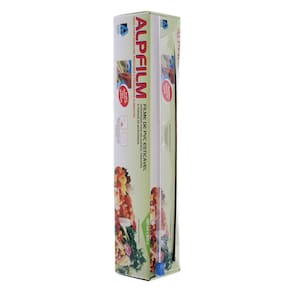 Filme de PVC Esticável para uso Semiprofissional com Trilho 450mm X 300m Alpfilm