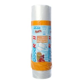 Bobina em Saco Picotada 40 x 60cm com 500 Sacos Goodroll