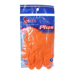 Luva de Látex Emborrachada Sanro