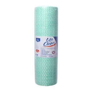 Pano Multiuso Verde Rolo com 30cm x 25m Life Clean