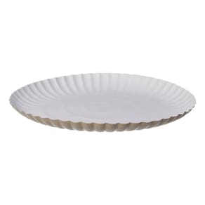 Prato de Papelão Branco Nº 8 com 2 Unidades