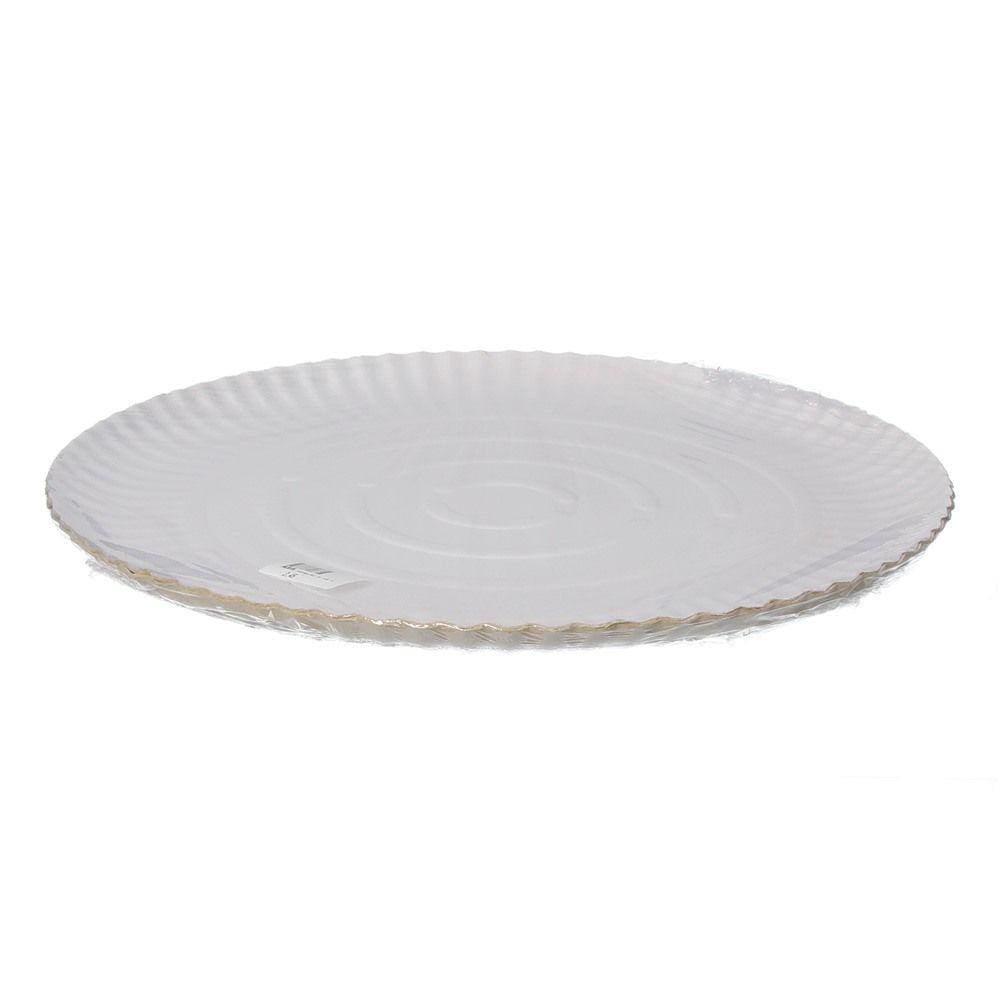 Prato de Papelão Branco Nº 10 com 2 Unidades