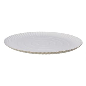 Prato de Papelão Branco Nº 12 com 2 Unidades