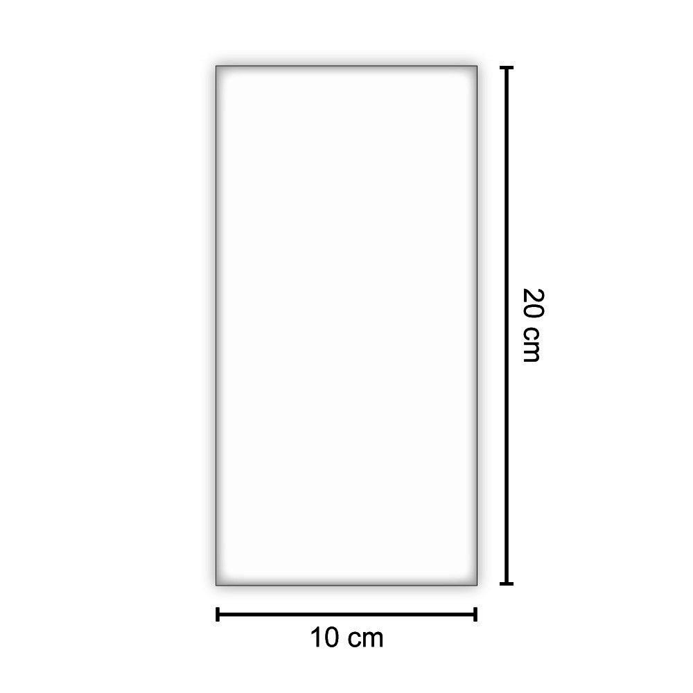 Saco de Plástico 10 x 20cm com 0,06 micras de espessura com 1 Kilo