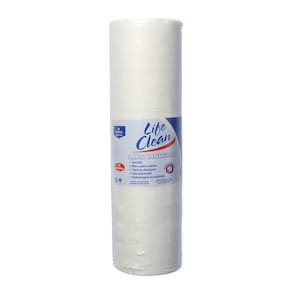 Pano Multiuso Branco Rolo com 30cm x 25m Life Clean