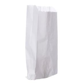 Saco de Papel Branco Capacidade de 1kg com 500 Unidades Mtel