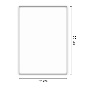 Saco de Plástico 25 x 35cm com 0,20 micras de espessura com 1 Kilo