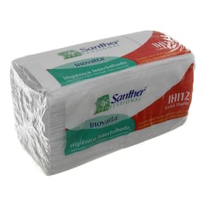 Papel Higiênico Folha Dupla Intercalado Caixa com 12000 Folhas Inovatta