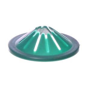 Lacre de Plástico Verde para Saco e Sacola com 100 Unidades New Lacre
