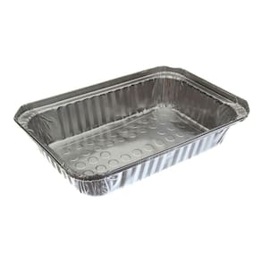 Marmitex de Alumínio com Capacidade de 750ml com Tampa de Cartão Aluminizado Caixa com 100 Unidades Thermoprat