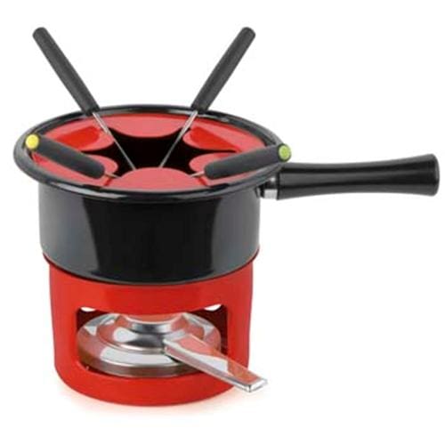 Aparelho de Fondue Forma Viena 7907 - 8 Peças - Vermelho