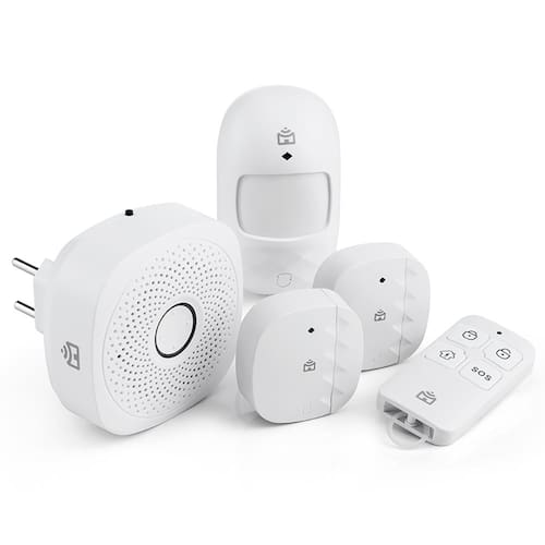 Menor preço em Kit Casa Segura Positivo com Smart Central, Controle Remoto, Sensor de Abertura e Sensor de Presença - 5 Peças