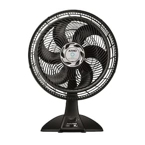 Ventilador de Mesa Arno Ultra Silence Force VU40 com 3 Velocidades - Preto