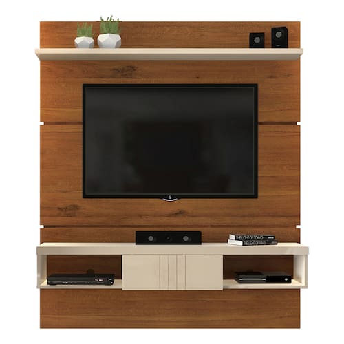 Painel Home DJ Móveis Voxi 140 para TV's de até 50" é boa?