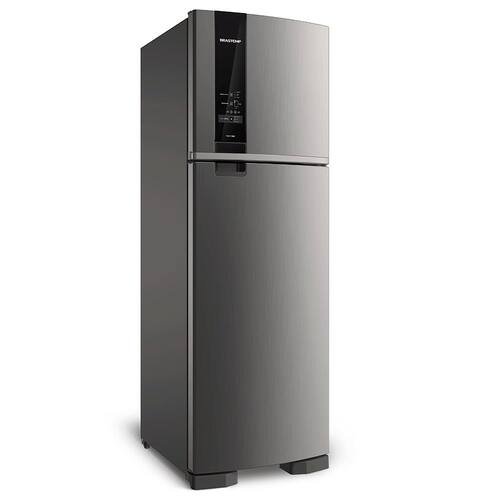 Menor preço em Geladeira Brastemp BRM54HK Frost Free com Painel Eletrônico e Freeze Control Inox - 400L