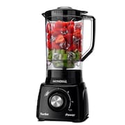 Liquidificador Mondial Turbo Power L-99 FB Preto com 3 Velocidades - 550W