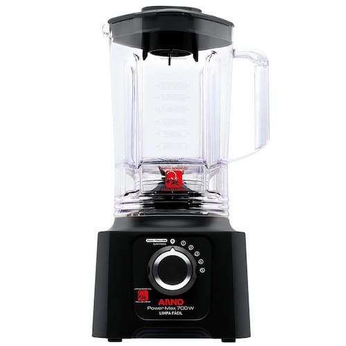 Liquidificador Arno Power Max 700 Limpa Fácil LN60 Preto 700W com 5 Velocidades Menor preço em Liquidificador Arno Power Max 700 Limpa Fácil LN60 Preto 700W com 5 Velocidades