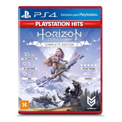 Jogo Horizon Zero Dawn: Complete Edition - Playstation Hits - PS4 Menor preço em Jogo Horizon Zero Dawn: Complete Edition - Playstation Hits - PS4