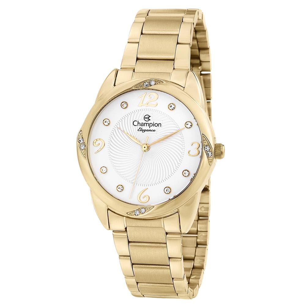 Relógio Feminino Analógico Champion CH40213H - Dourada | Casas Bahia