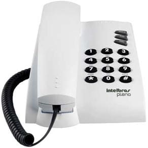 imagem-Telefone com Fio Intelbras Pleno  - Branco 